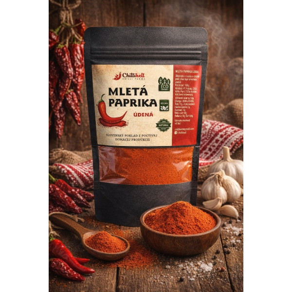 Mletá  paprika údená